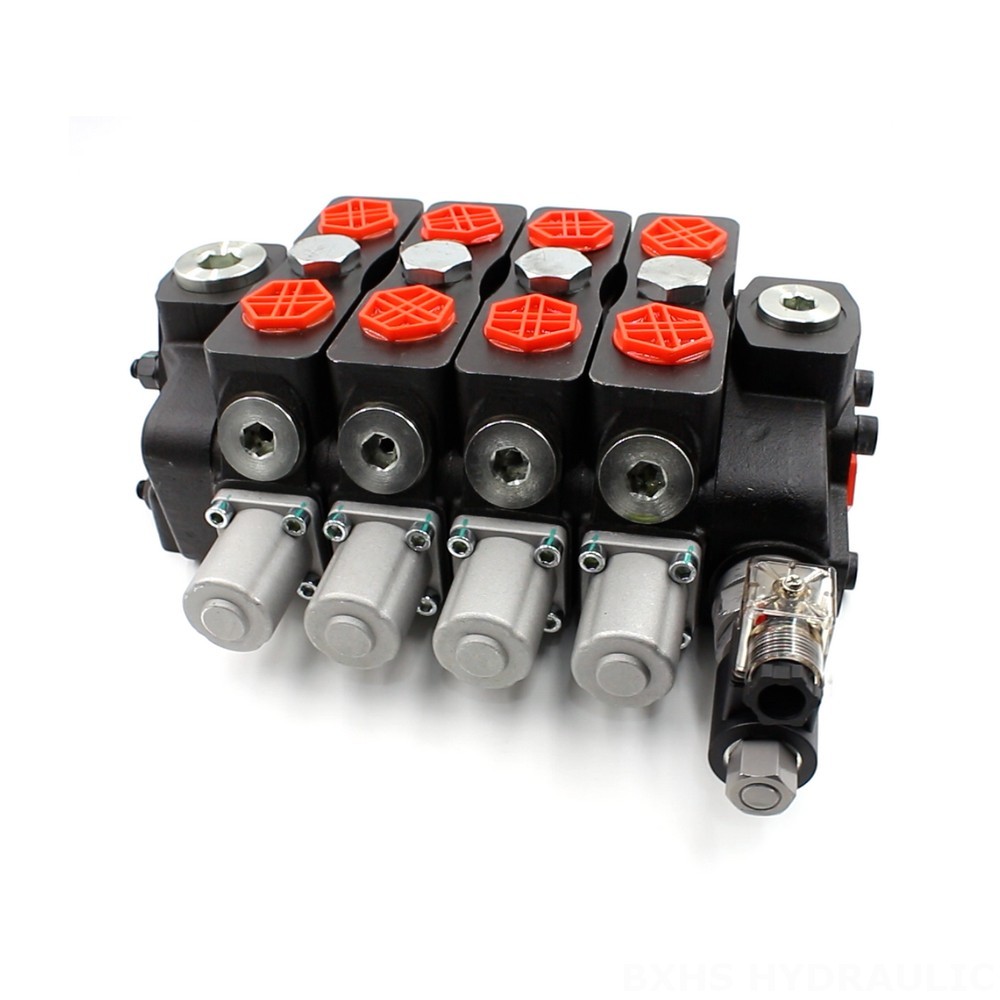 SD8-Electric unloading valve Manual 4 Spool Sectional Directional Valve | OEM Services image